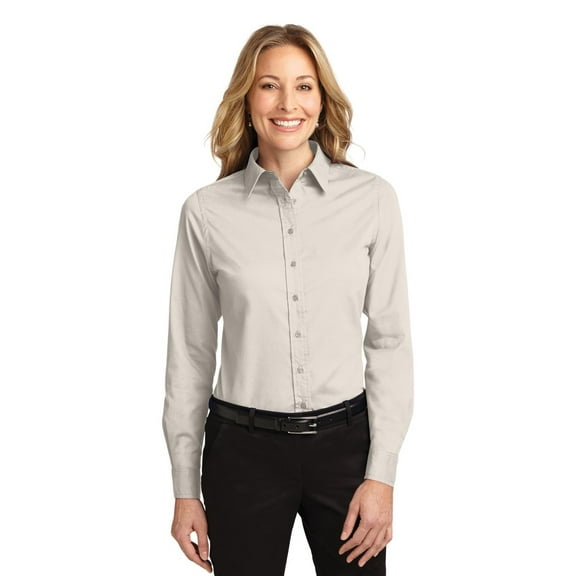 Port Authority Women’S Long Sleeve Easy Care Shirt. L608.