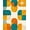 Yellow, Pattern 8, variant on ODIKA 4'x6' Machine Washable Non-Slip Area Rug, Mid Modern Geometric Shapes with Retro Atomic Motifs High Traffic Rug, Yellow, 168567