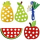 thumbnail image 1 of Juguete de cordones para niños pequeños Preescolar Juego de juguetes de madera para enhebrar Frutas Juguete de cordones con varillas para enhebrar Sandía Pera Piña Montessori Juguete de actividad para, 1 of 11