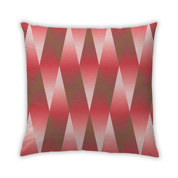 Ahgly Company Outdoor Square Contemporary Throw Pillow, 18 inch by 18 inch