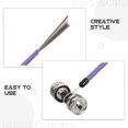 thumbnail image 3 of unbranded Cepillos De Batería Con Doble Cabezal Y Efectos Para Percusión Jazz Color Morado, 3 of 8
