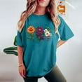 thumbnail image 4 of Drses Cute Spring Tshirt Oversized Floral Graphic Tees Vintage Wildflower Shirt Womens Boho Hiking T Shirt Summer Plant Tops, 4 of 7