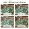 thumbnail image 7 of ODIKA 8'x10' Washable Area Rug Non-Shedding, Easy Care, Forest Vintage Bold Distressed Damask Decorative Sage Alfombra for King Size Bedroom Under Bed, Master Suite, 7 of 7