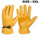thumbnail image 1 of Guantes de jardinería para mujer, guantes largos de cuero para jardinería, guantes protectores ligeros para damas para trabajos al aire libre y en el jardín, 1 of 4
