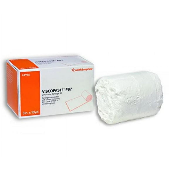 Viscopaste PB7 Impregnated Dressing 4956, 3 Inch x 10 Yard, 1 Each, White