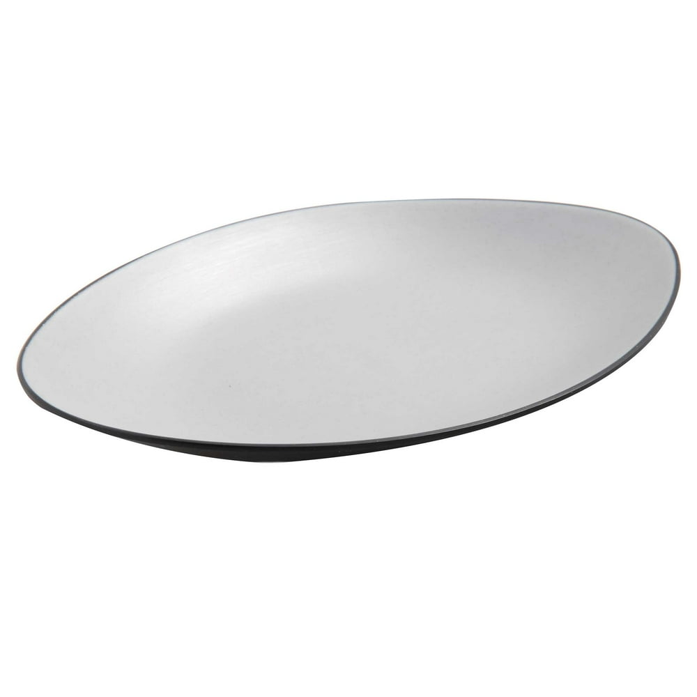 Birmingham, Oval Salad Plate, 11 1/2" X 7" X 1 1/4", Melamine, Two Tone