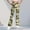 Army Green, variant on Girls Boys Flared Pants for Kids Fleece Sweatpants Pant Army Green Size 9 Years
