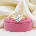 thumbnail image 2 of 2.30Ct Cushion Cut Simulated Red Garnet Women's Halo Wedding Gift Ring 14K Rose Gold Plated, 2 of 3