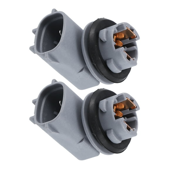 Unique Bargains 2pcs Rear Bumper License Plate Light Bulb Socket Connector 90075-60005 9007560005 for Lexus for Toyota