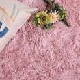 thumbnail image 5 of Homore Cute Fluffy Velvet Carpet Soft Washable Area Rugs for Bedroom/ Living Room Decoration, 4' x 5.9' Cherry Pink, 5 of 8