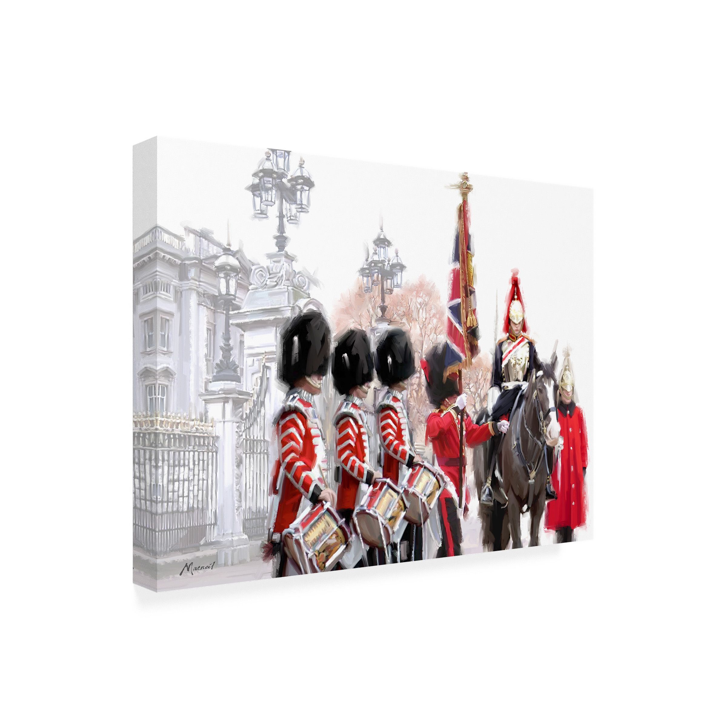 The Macneil Studio 'Changing Of The Guard' Canvas Art