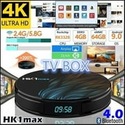 HK1 Max Smart TV Box Android 9.0 4GB 128GB 64GB 32GB Rockchip 4K Wifi Netflix set top Box Media Player