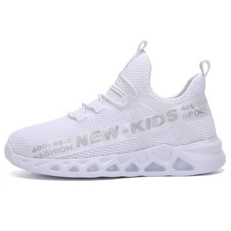 

Daclay Kids Sports Shoes Breathable Running Shoes For Spring And Autumn Casual Knit Sneakers For Girls Boys School Students Teenager