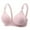 Pink, variant on Ahuyic Summer Plus Size Bra For Women, Womens Solid Color Casual Bra, Womens Solid Color No Steel Ring Push Up Breathable Underwear Daily Bra For Women,Blue XL