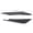 Carbon Fiber, variant on Yajisi 4pcs Universal Car Front Bumper Lip Splitter Fins Body Spoiler, Carbon Fiber Pattern ABS, 16.9 inches / 43 cm