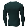 thumbnail image 4 of SUYIDA Men's Tight Fitting Sports Top, Long Sleeve Running Training Tee, Fitness Gym Activewear Shirt, 4 of 4