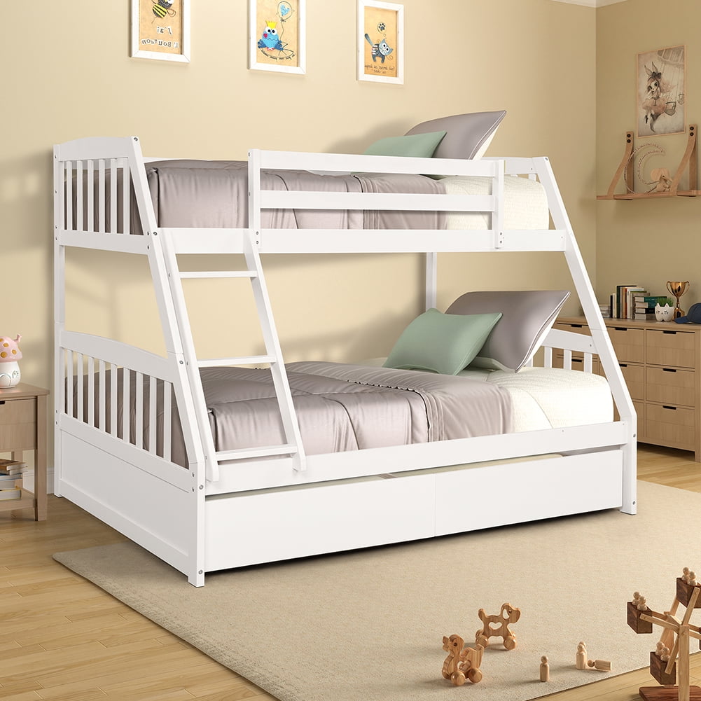 Natural Bamboo Woodquail Bunk Bed Clip On Shelf 4 Tiers Solid Wood Furniture Kids Bedroom Furniture Home Kitchen Furniture Investinzarzis Tn