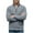 Gray, variant on VSSSJ Mens Quarter-Zip Pullover Sweater Casual Mock Neck Long Sleeve Textured Fall Winter Workout Athletic Warm Ribbed Sweaters Tops Dark Gray S