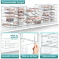 thumbnail image 4 of Sorbus Storage Organizers With 30 Drawers, Multipurpose Acrylic Drawers for Makeup, Office Organization and Storage, Art Supplies, Jewelry, Stationary - 6 Pcs Clear Stackable Storage Bins, 4 of 4