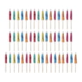 thumbnail image 1 of 50 Pieces Fruit Forks Dessert Picks Decorative Party Kitchen Cake Toppers Umbrella Prod Umbrella Cake Toppers Beverage Toothpicks Color Random, 1 of 7