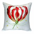 thumbnail image 2 of Betsy Drake NC482 Coussin Sans Cordon Lys Rouge 18 x 18 Po, 2 of 4