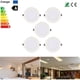 thumbnail image 1 of Led Downlight Blanco Lente Plana Foco De Luz De Techo Empotrado Blanco Frío Ac 100-245V 9 * 3W Vogacara HA024808-02, 1 of 6