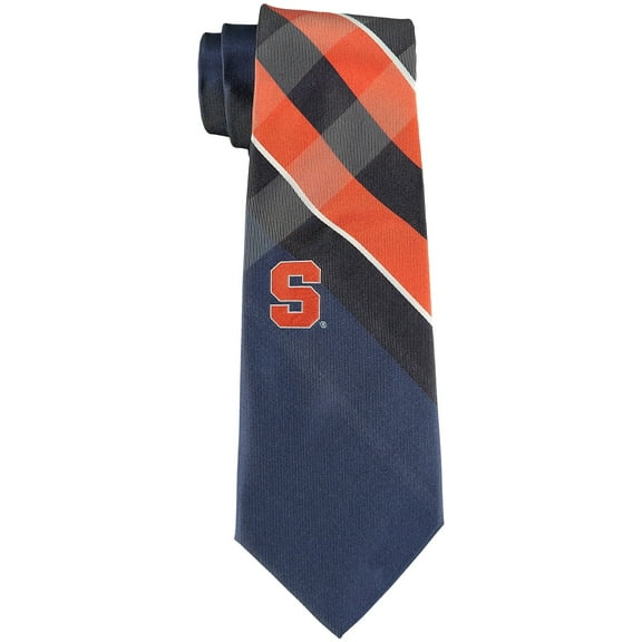 Men's Syracuse Orange Woven Poly Grid Tie