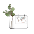 thumbnail image 1 of Global Map Country Geography Wordcloud Metal Picture Frame Cerac Vase Decor, 1 of 3