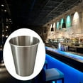 thumbnail image 2 of 10Pcs Stainless Steel Rolled Brims Cups Delicate Stainless Steel Cups with Rolled Brims for Safe Drinking Experience, 2 of 8