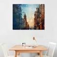 thumbnail image 2 of Nawypu  WKA75175 Abstract Canvas Print Wall Art Blue White Red Painting Wall Decor Canvas Art Print Artwork Framed for Living Room Bedroom Bathroom Kitchen Office Wall Decor, 2 of 4