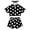Black, variant on Fmeeah Toddler Girl Clothes Baby Girls Outfits 6M-5T Summer Floral Print Shirt Shorts Headband 3pcs Baby Clothing