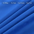 thumbnail image 4 of JML 4 Piece Bed Sheet Set King, Blue, Soft Microfiber Bed Sheet, Wrinkle, Fade Resistant, 4 of 5