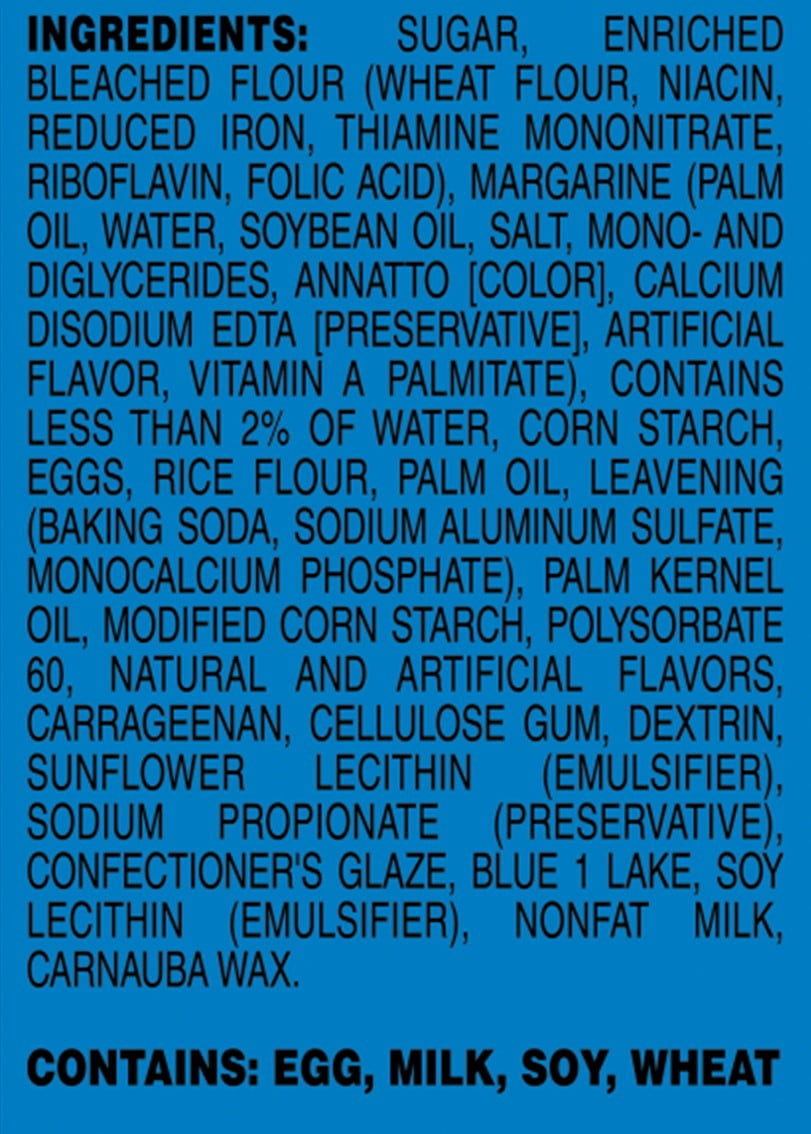 *Lofthouse Frosted Sugar Cookies, Blu Wht, 10 Count, 13.5 oz