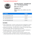 thumbnail image 2 of PCV Valve Grommet - Compatible with 1971 - 1974 Chevy G10 Van 1972 1973, 2 of 2