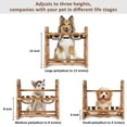 thumbnail image 5 of WAYPLUS Elevated Dog Bowls, 3 Layers Adjustable Height, Dog Bowl Pet Feeder Dog Supplies, 5 of 8
