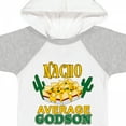 thumbnail image 4 of Inktastic Nacho Average Godson with Nachos and Cacti Boys or Girls Baby Bodysuit, 4 of 5