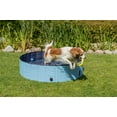thumbnail image 3 of TRIXIE 31.5" Outdoor Splash Pool for Dogs, Foldable Playpen, Bathtub, Blue, Medium, 3 of 9