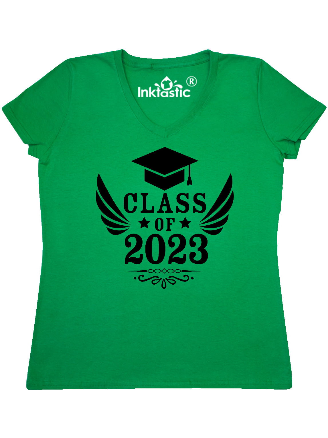Inktastic Inktastic Class Of 2023 With Graduation Cap And Wings Adult