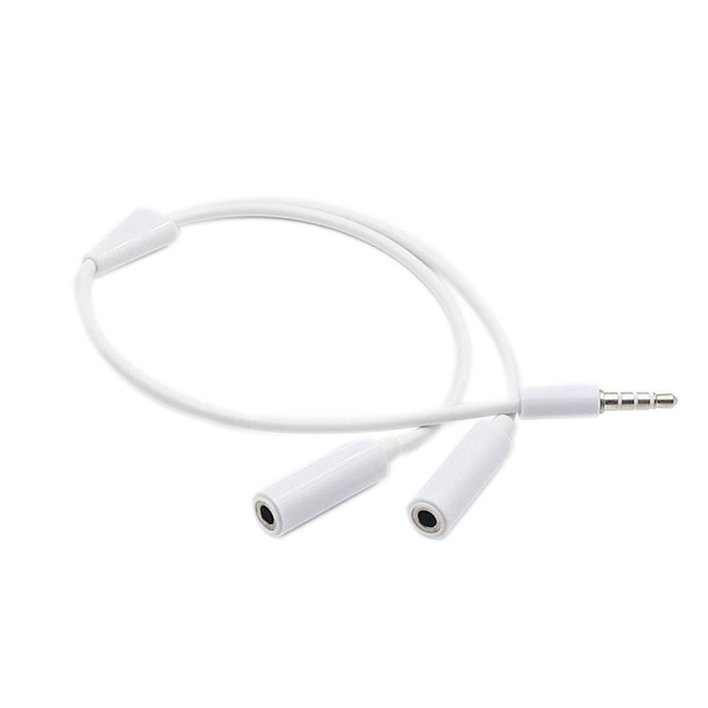 3.5mm Earphone Audio Splitter Headset 