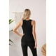 thumbnail image 4 of Camiseta sin mangas VICHYIE Summer Cami Basic negra para mujer, 4 of 7