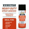 thumbnail image 3 of (3 pack) Aleene's DIY Craft Heavy-Duty Adhesive Spray 11 oz, Strong Hold, 3 of 10