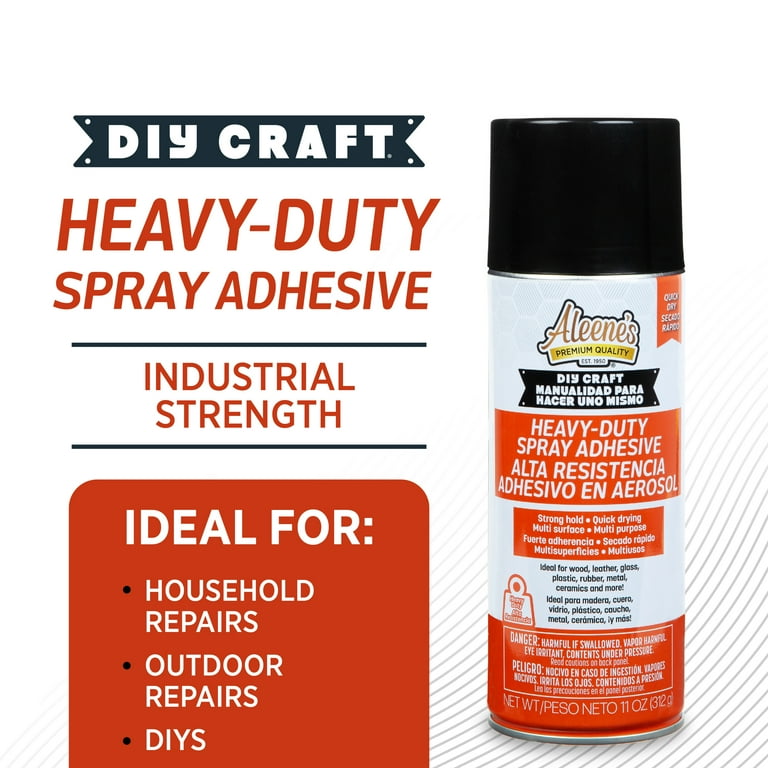 3 X Multi Purpose Heavy Duty Spray Adhesive Glue For Fabric Carpet Leather 200ML