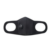 Adult riding Anti-smog Sponge Mask is reusable and washable, suitable for bicycle travel ski running motorcycle outdoor Models: Double-layer breathing valve (with PM2.5 filter layer)