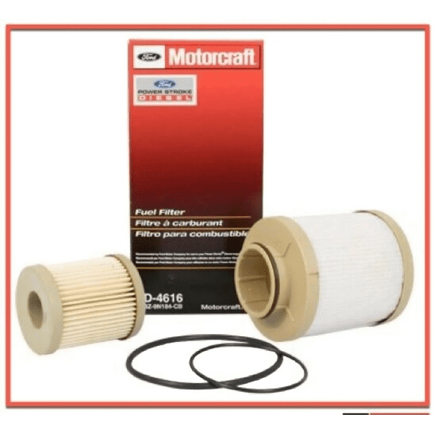 Genuine OEM FORD Diesel Fuel Filter Kit Motorcraft 6.0L V8 Turbo Super
