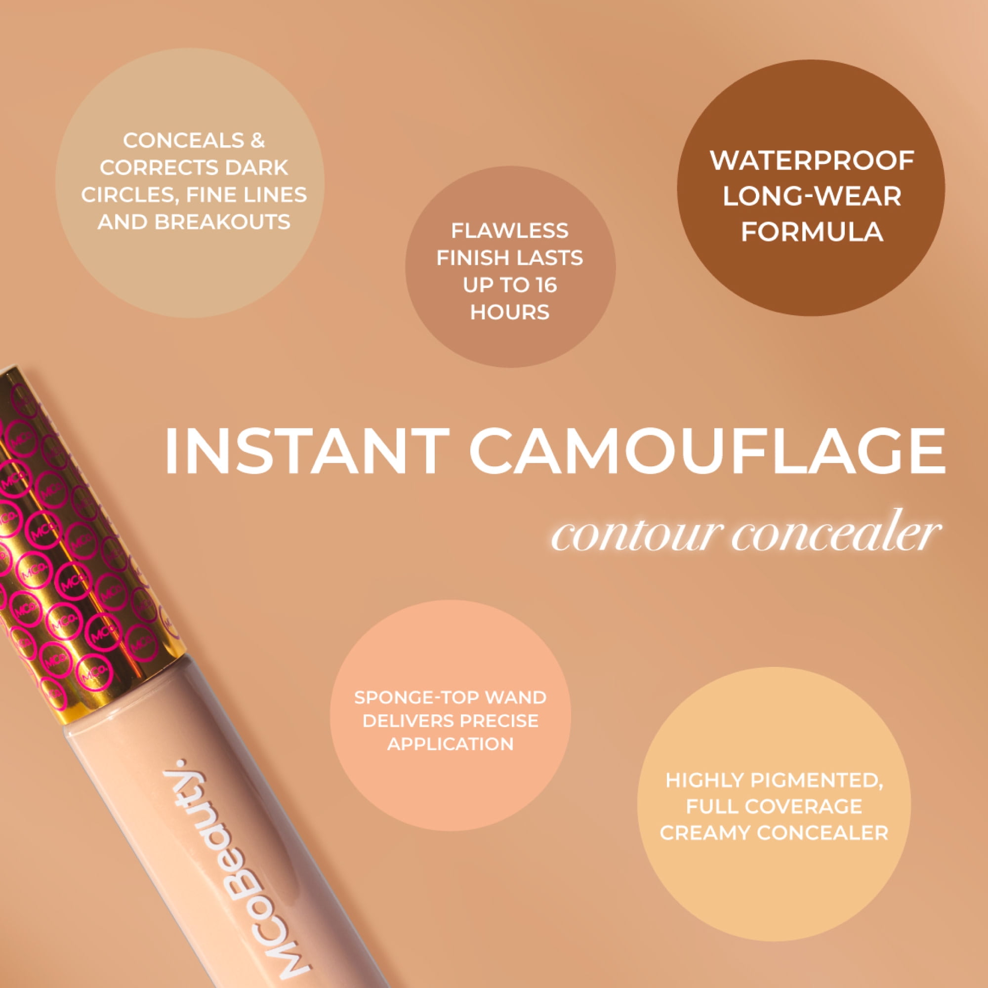 MCoBeauty - Anti-cernes instantané Camouflage et contour - 10ml