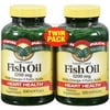 Spring Valley Fish Oil Dietary Supplement 1200mg, 100 pc, 2ct