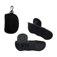 thumbnail image 1 of Levantamiento de pesas empuñaduras de gimnasio sin para entrenamiento de forma intermedia Negro, 1 of 8