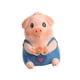 thumbnail image 1 of Estatuilla de resina Zulema cerdito decoración de sala de estar 3 cm x 4,5 cm x 5,5 cm, 1 of 8