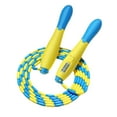 thumbnail image 3 of Rope Soft Beaded Portable Skipping Rope with Counters for Keeping Fit Shatterproof Beads Free Rope AntiSlip Handle Blue, 3 of 10