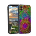 thumbnail image 1 of Colorful-Mandala-48 Phone Case, Degined for iPhone 12 Case Men Women, Flexible Silicone Shockproof Case for iPhone 12, 1 of 1
